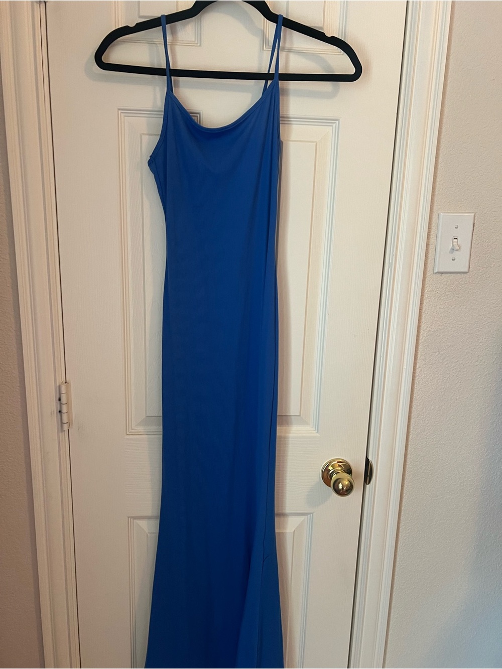 wild fable Cobalt Blue Slip Maxi Dress